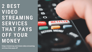 2 Best Video Streaming Services that Pays Off Your Money